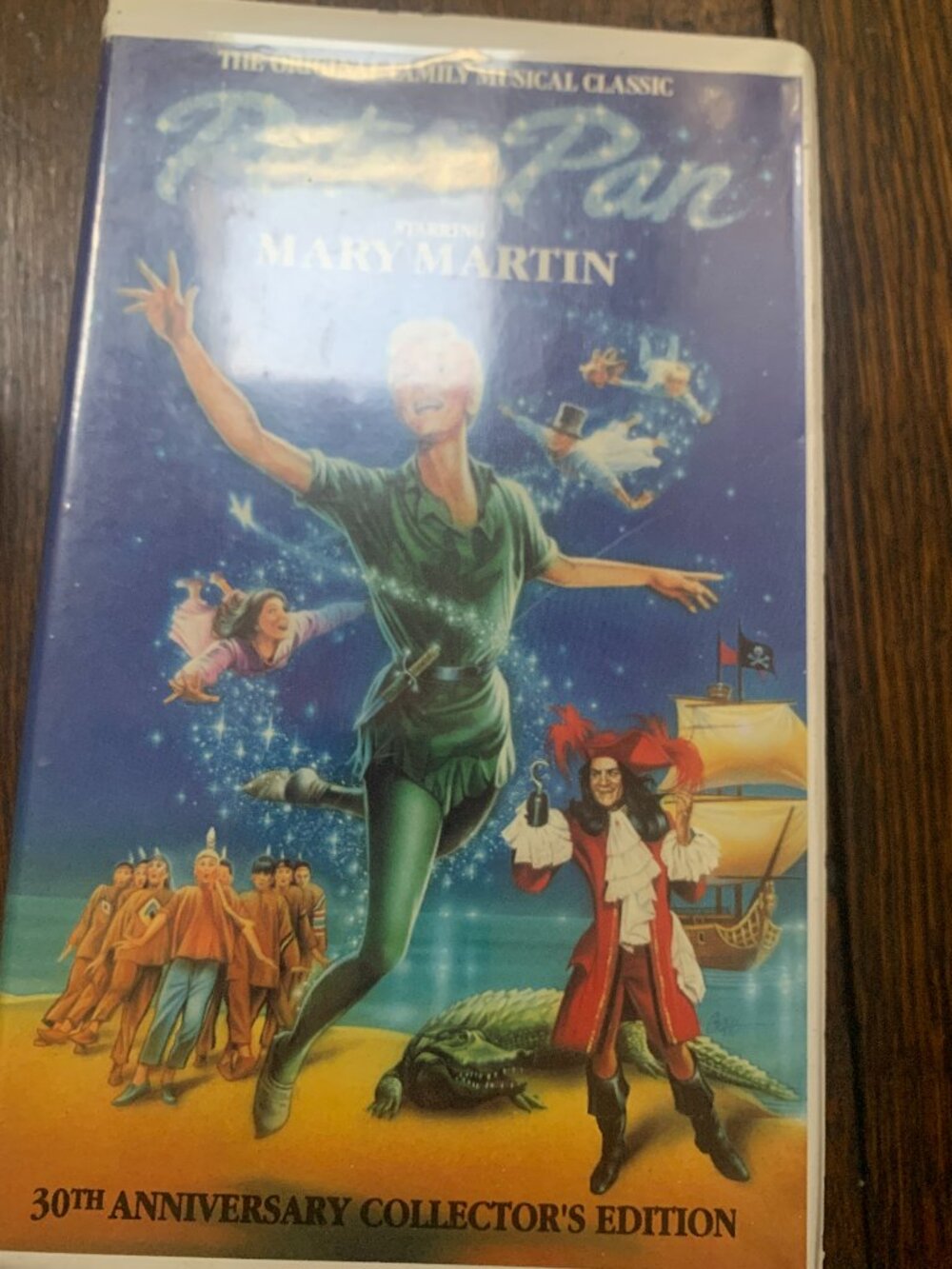 30th Anniversary Peter Pan Starring Mary Martin VHS Tape